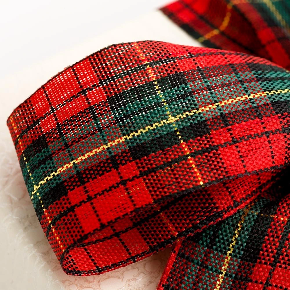 Tartan Ribbon 38mm x 15m