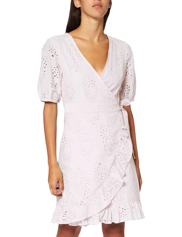 FIND Women's MDR 40985 Short Sleeve Casual Dresses, Pink (Soft Shell Pink), 20 (Manufacturer Size:3XL) - Image 1