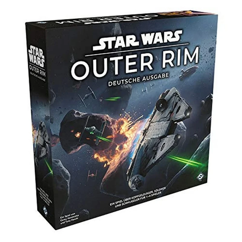 Asmodee Star Wars: Outer Rim, Strategy Game, Expert Game, German