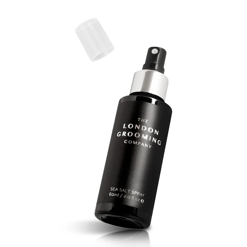 The London Grooming Company Sea Salt Spray for Men | Firm Hold | Matte Finish | Easy to Rinse | Tousled/Textured Look | 250 ml (8.8 Fl Oz)