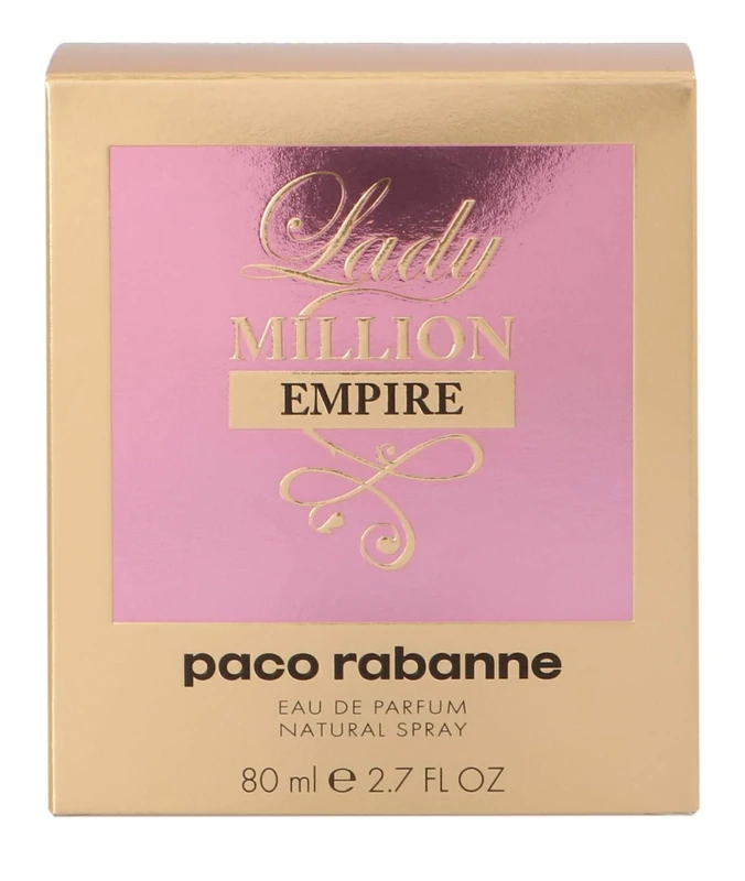 Lady Million Empire by Paco Rabanne Eau De Parfum For Women 80 ml