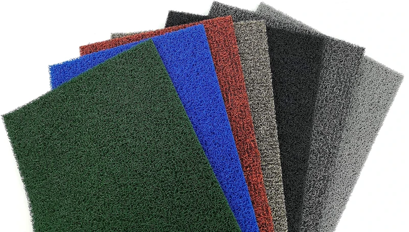 Nicoman Door Mat｜Easy-Clean & Dirt-Trapper Barrier Doormat｜Non-Shedding & Jet-Washable Outdoor Spaghetti Doormats｜A Practical Alternative To Coir Door Mats (110x180cm,Charcoal)