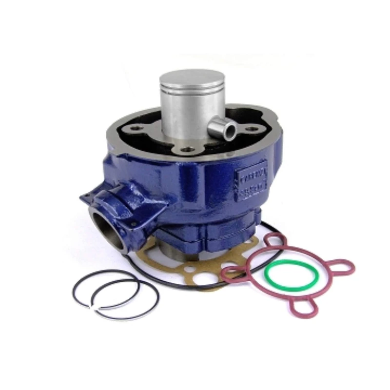 Cylinder Kit Complete Carenzi Sport 50 cc Grey Cast Iron for AM6 Engines