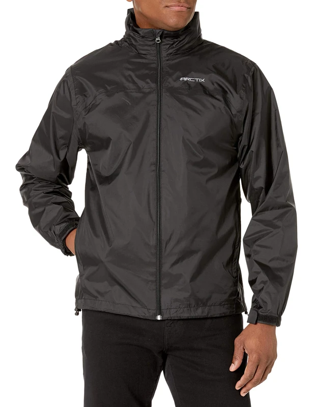 Arctix Men's Storm Rain Jacket, Black, Medium - Image 1