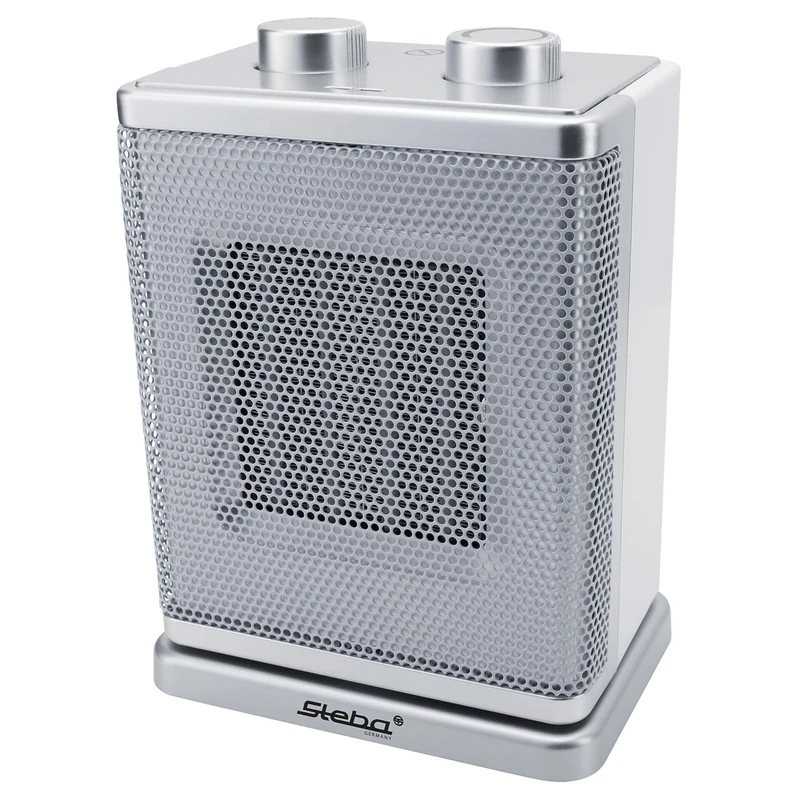 Steba Germany 39-24-00 392400 Ceramic Heating Fan 30 m² 1800 W 230 V White/Silver