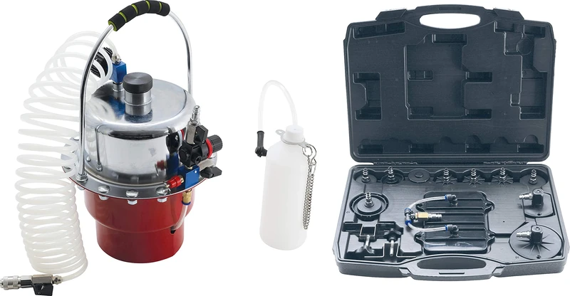 BGS Diy 9783 | Air Brake Bleeder and Adaptor Set | 17 pcs.