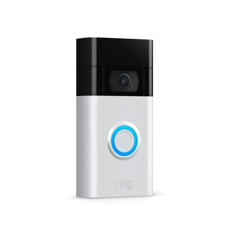 Ring Video Doorbell by Amazon | 1080p HD video, Advanced Motion Detection, and easy installation (2nd Gen) | With 30-day free trial of Ring Protect Plan