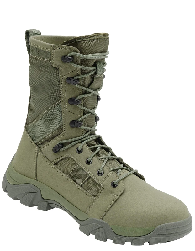 Brandit Defense Boots, Color: olive, Size: UK7/EU41