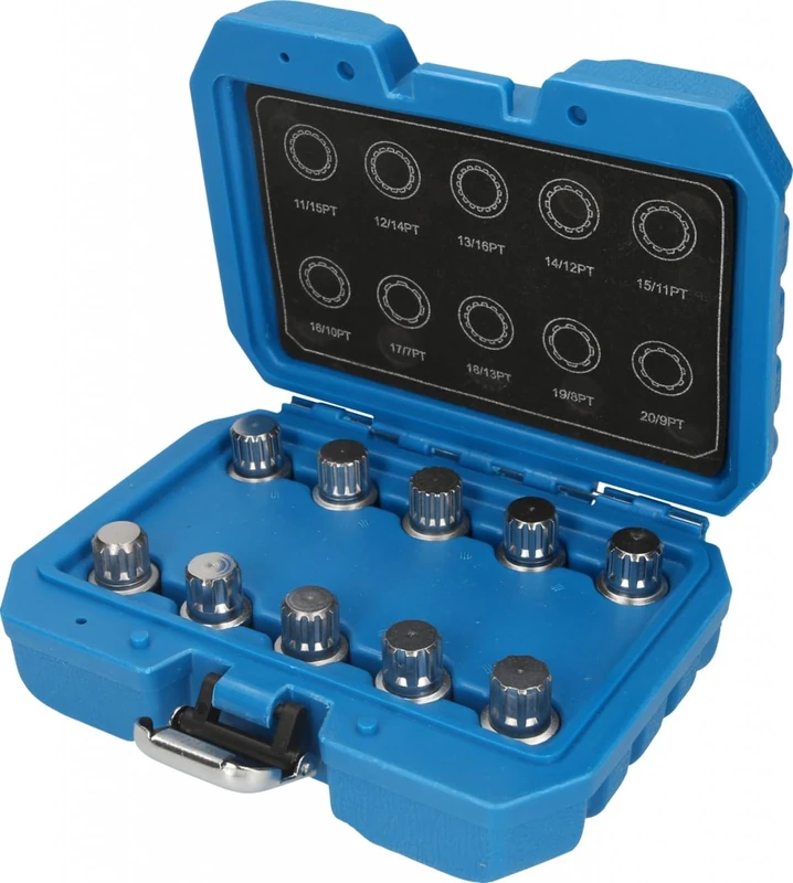 BRILLIANT TOOLS BT691170 Rim Lock Assortment for BMW, 10-Piece [Powered by KS Tools]