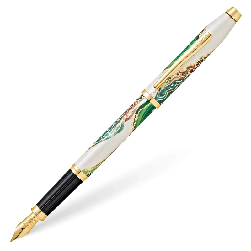 CROSS Wanderlust Borneo - Fountain Pen with Medium Nib incl. Premium Gift Box - Refillable Cartridge Pen
