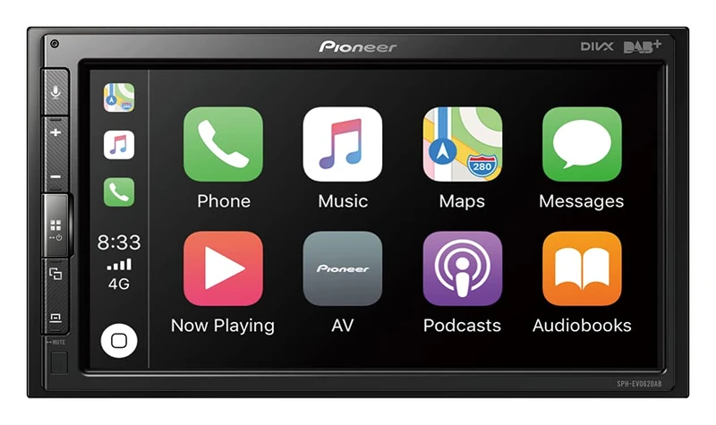 Pioneer SPH-EVO62DAB-UNI Moniceiver DAB+ Tuner, Bluetooth®-handsfree, AppRadio, Anschlu