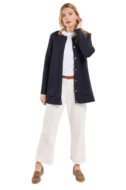 Armor Lux Mellac Women's Sweater - Blue - Large