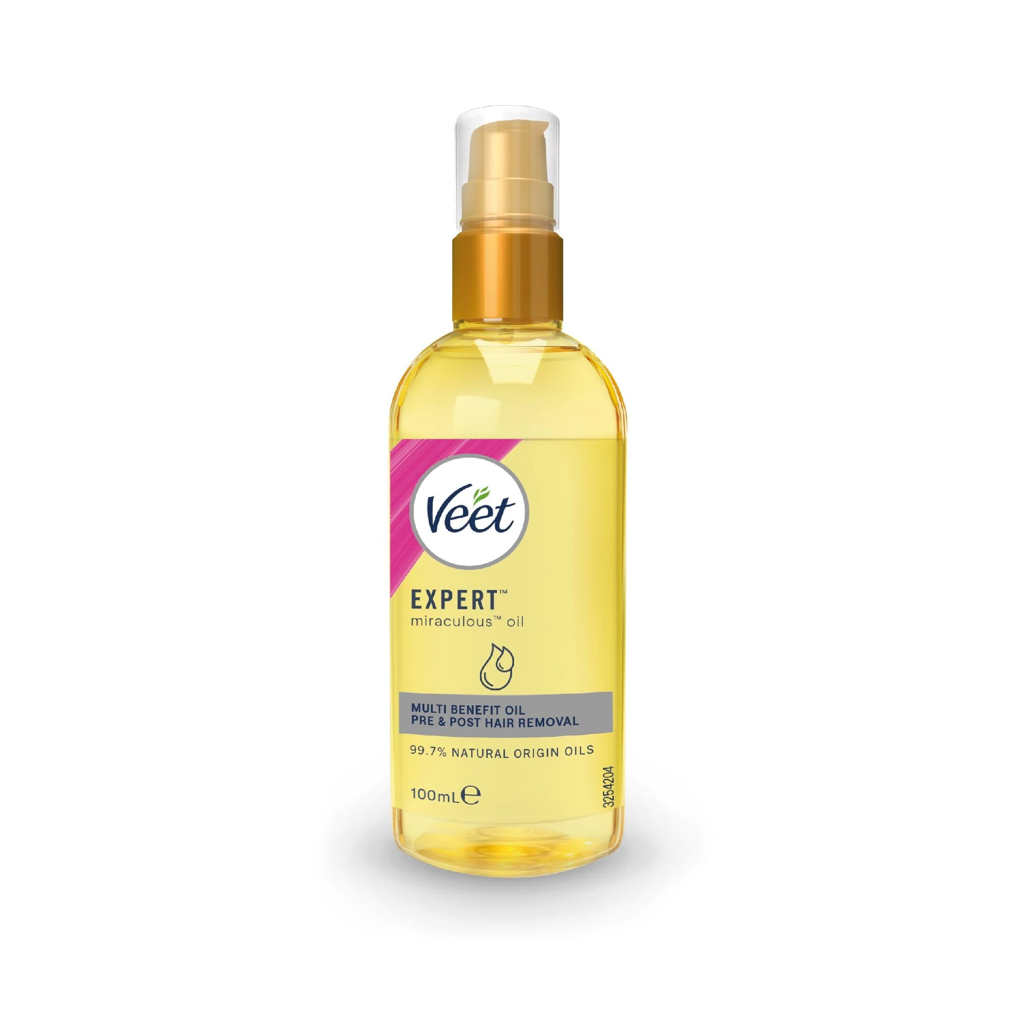Veet Miraculous Pre and Post Removal Hair Oil, 100 ml, (Pack of 1)