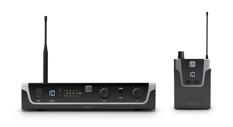 LD Systems U308 IEM - In-Ear Monitoring-System - 863-865 MHz + 823-832 MHz
