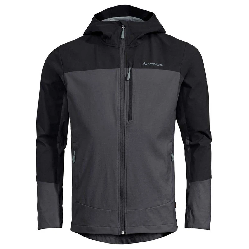 VAUDE Men's Skarvan S Jacket - Black/Grey, Large
