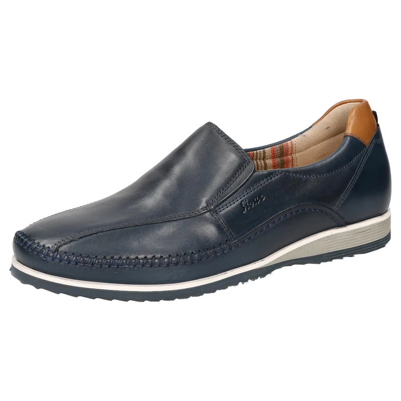Sioux Men's Hajoko-700 Loafers, Blue (Indaco 008), 8 UK