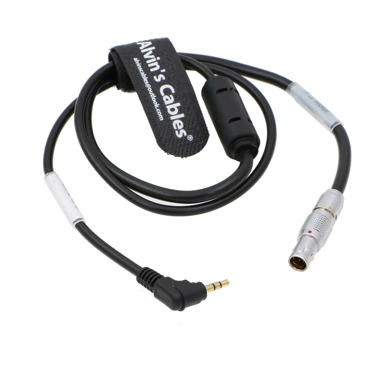 Alvin's Cables Tilta Nucleus-M 7 Pin Male to 2.5MM Right Angle LANC Motor Run Stop Cable for Sony PXW-FS5, PXW-FS7, Panasonic AU-EVA1, Blackmagic URSA Mini, URSA Mini Pro Cameras