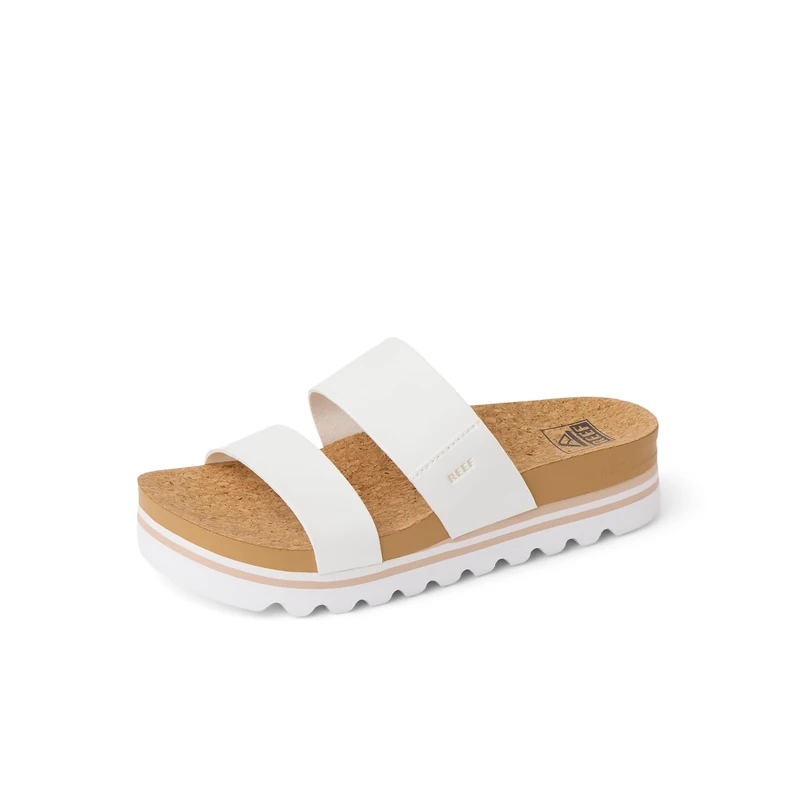 Reef Women's Cushion Bounce Vista Hi Slide Sandal, Cloud, 7 UK