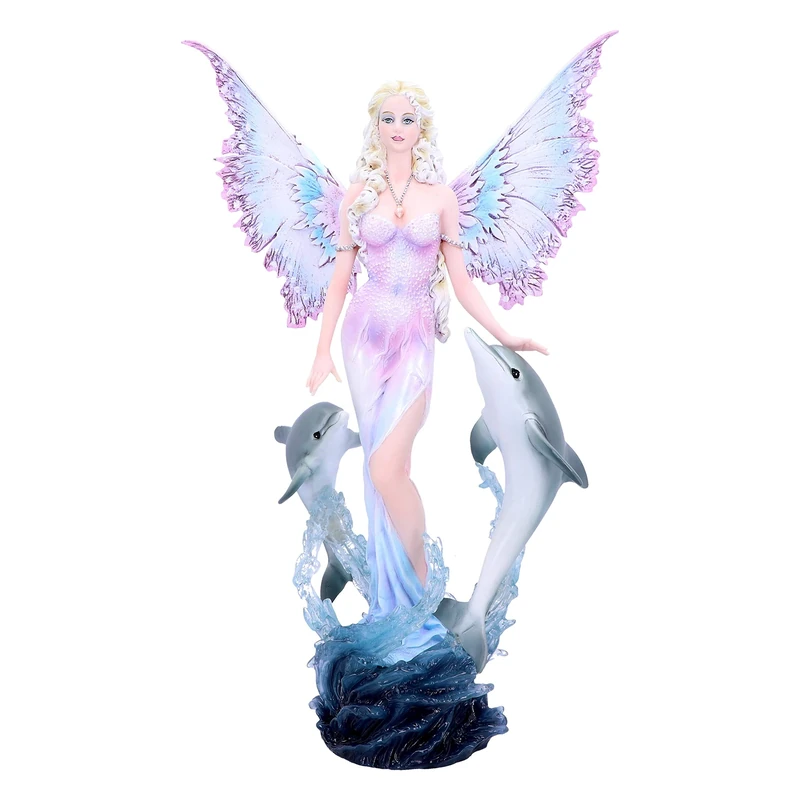 Nemesis Now Delphinia Fairy Figurine 39.5cm, Pink