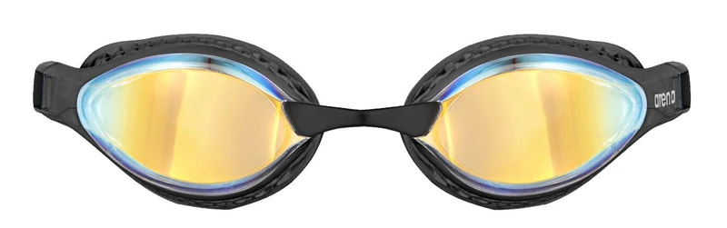 ARENA Cobra Core Swipe Mirror Unisex Adult Racing Swimming Goggles, Swimming Pool Goggles with Curved Mirror Lenses, Anti-Fog, UV Protection, 5 Interchangeable Nose Bridges - Image 1