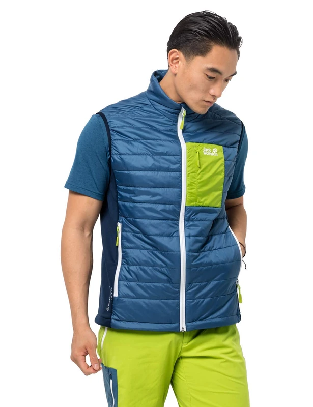 Jack Wolfskin Men's Routeburn Vest, indigo blue, L - Image 1