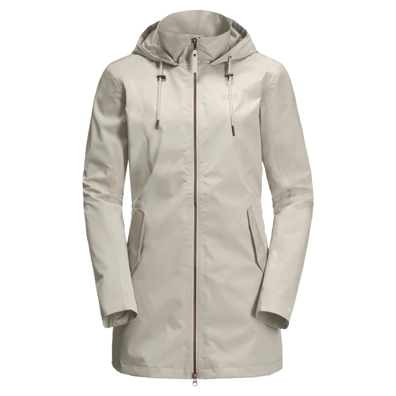 Jack Wolfskin Dakar Parka Women's Parka - Dusty Grey, Small