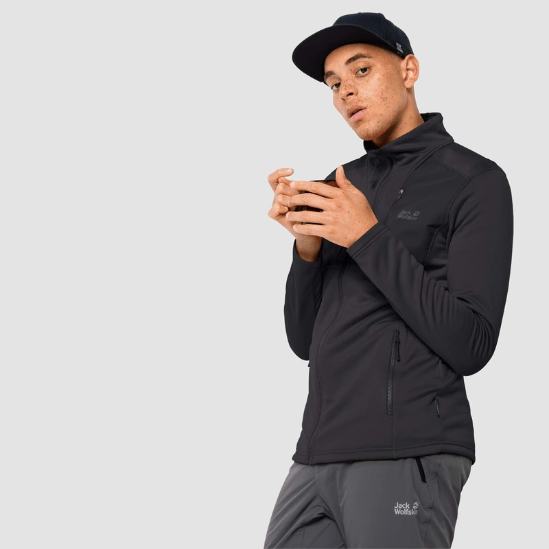 Jack Wolfskin Savo Jacket Men's Jacket - Black, Small