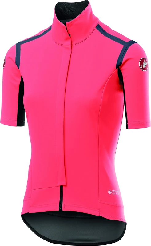CASTELLI 4519536-288 GABBA RoS W Women's Jacket Brilliant Pink/Dark Steel Blue L