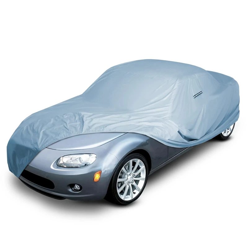 iCarCover Premium Car Cover for 2006-2015 Mazda MX-5 Miata Waterproof All-Weather Rain Snow UV Sun Hail Protector for Automobiles, Automotive Full Exterior Indoor Outdoor Car Cover