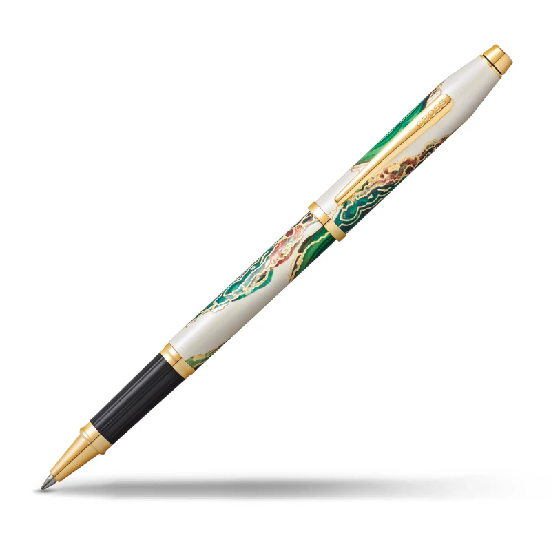 CROSS Wanderlust Borneo Rollerball Pen - 23CT Gold Appointments