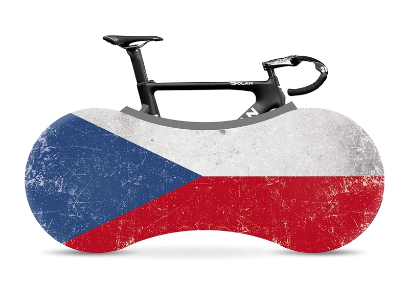Velo Sock Bicycle Indoor Cover for Storage and Transportation, Stretchy Dirt Proof Fabric, Bike Travel Protection Cover – Czech Republic
