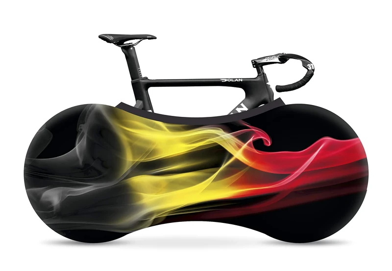 Velo Sock Bicycle Indoor Cover for Storage and Transportation, Stretchy Dirt Proof Fabric, Bike Travel Protection Cover – Belgium