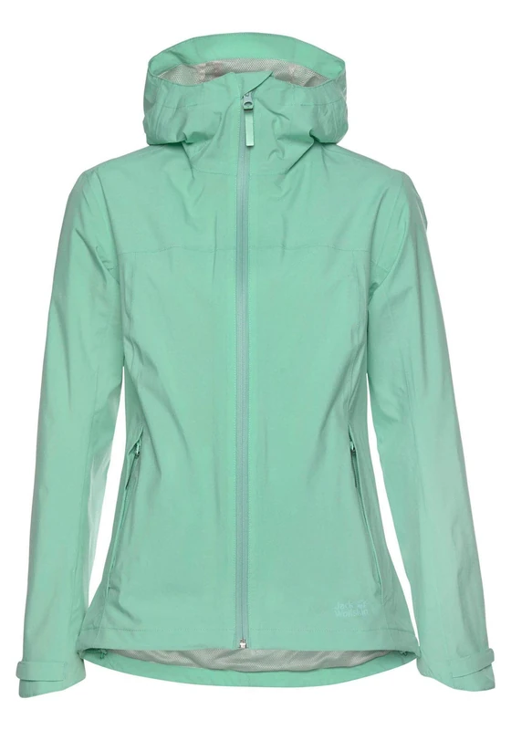 Jack Wolfskin JWP Hardshell Jacket Women's Hardshell Jacket - Pacific Green, X-Small