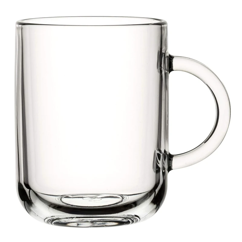 Utopia Pasabache Iconic Toughened Glass Mugs 11oz / 330ml, P55753, Pack of 24