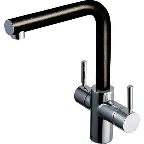 InSinkErator 3N1 Instant Hot Water Tap and NeoTank Kit - Heater Tank and Hot, Cold, and Filtered Steaming Hot Water Tap w/Safety Lock - Kitchen Near-Boiling Water Tap to 99 Degrees C (Anthracite)