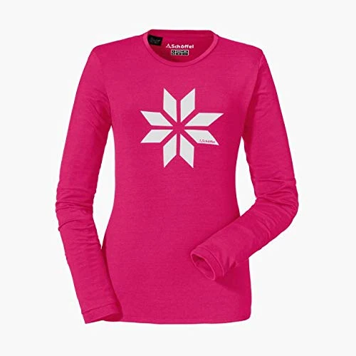Schöffel Longsleeve Bordeaux2 Women's Longsleeve - Cerise, 42 - Image 1