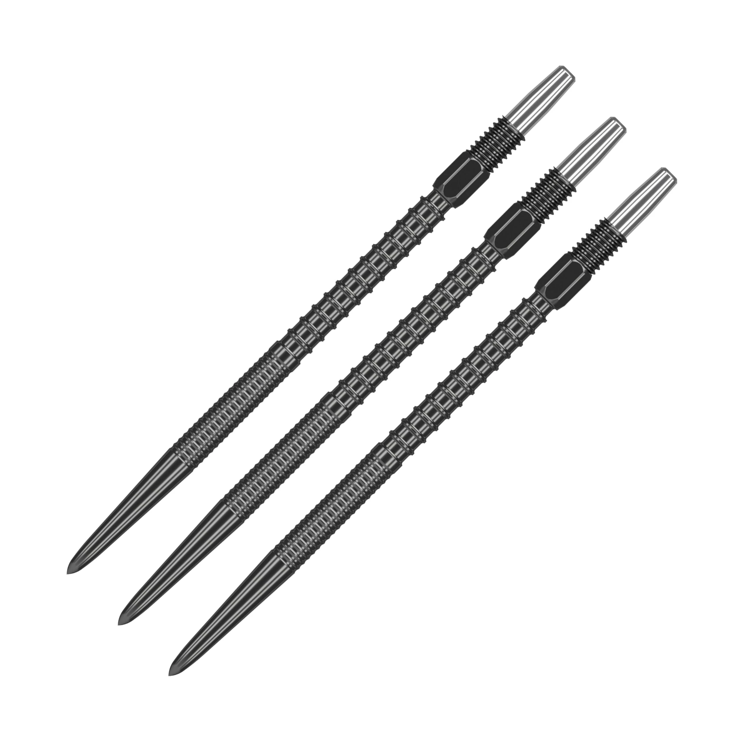 Target Darts Swiss Points, Fire Swiss Point Dart Tips (3 Pack Set of Tips) 26MM, Black | Change Dart Points, Professional Darts Accessories