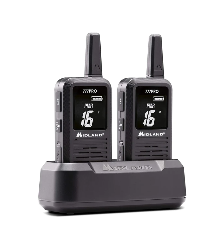 Midland 777 Pro C1365 PMR/LPD-Handfunkgerät pack of 2 Set