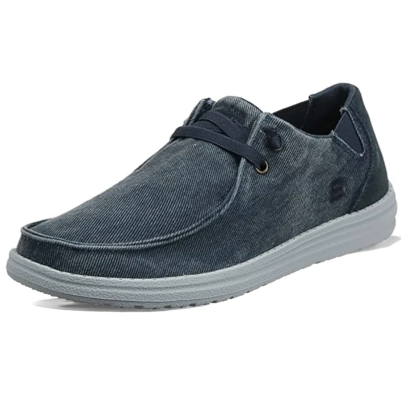 Skechers Men's Melson Raymon, Blue, 10 UK