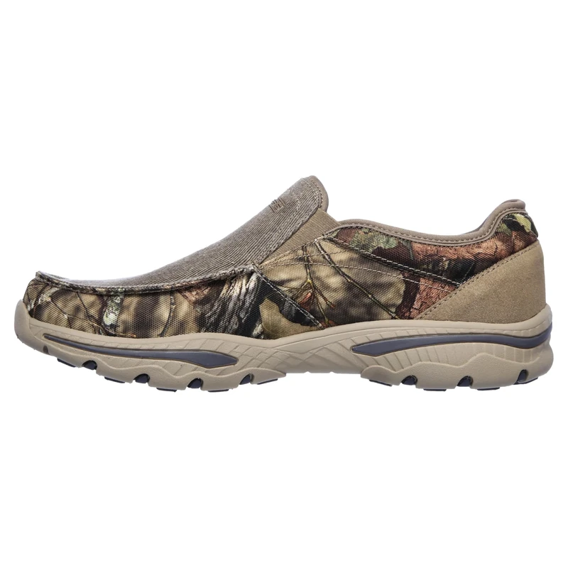 Skechers Men's Creston-Moseco Slip On Canvas Loafer, Camouflage, 11.5 Medium US