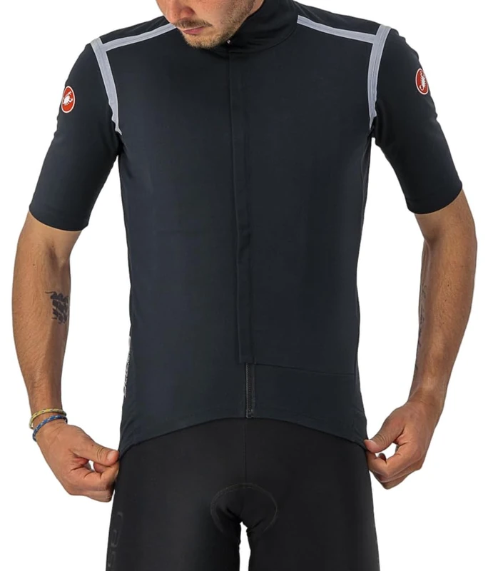 Castelli 4519502 GABBA RoS Jacket Men's LIGHT BLACK Size L