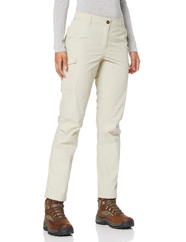 Jack Wolfskin Lakeside Pants Women's Pants - Dusty Grey, 36 - Image 1