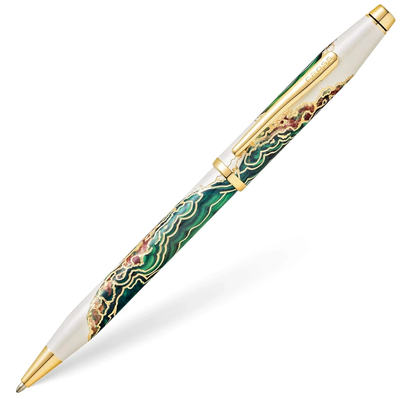 Cross Wanderlust Borneo - Ballpoint Pen with 23ct Gold-Plated Appoinments incl. Premium Gift Box - Refillable Medium Ballpen