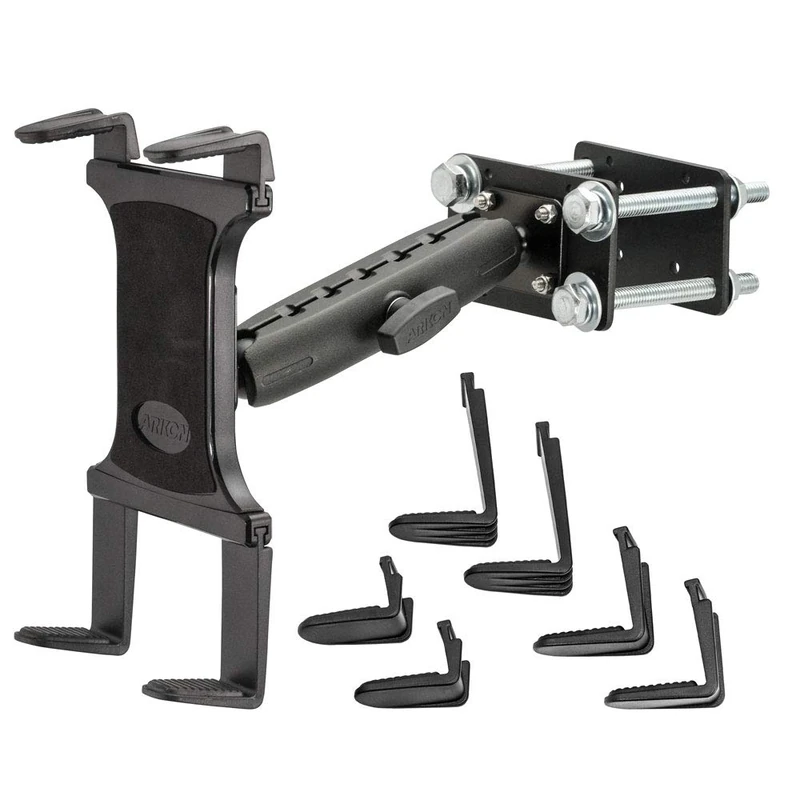 ARKON Mounts 7.25 inch Metal Robust Forklift Pillar Tablet Mount