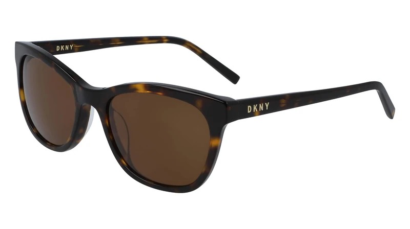 DKNY DK502S 237 Dark Tortoise Sunglasses Woman ZYL, Tea Cup, 53