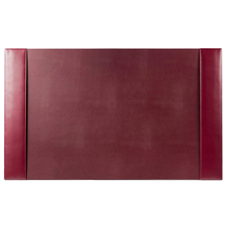 Dacasso Desk pad, Leather, Burgundy, 18" x 30" - Image 1