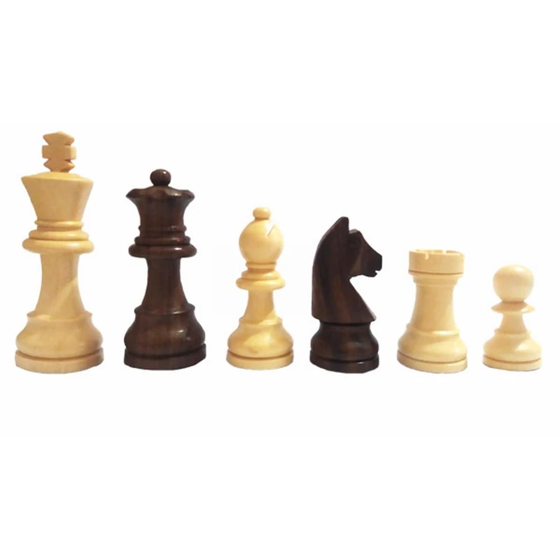 Wilson jeux Handmade Wooden Magnetic Parts ECBM10S Folding Chess Board 25 cm King 44 mm