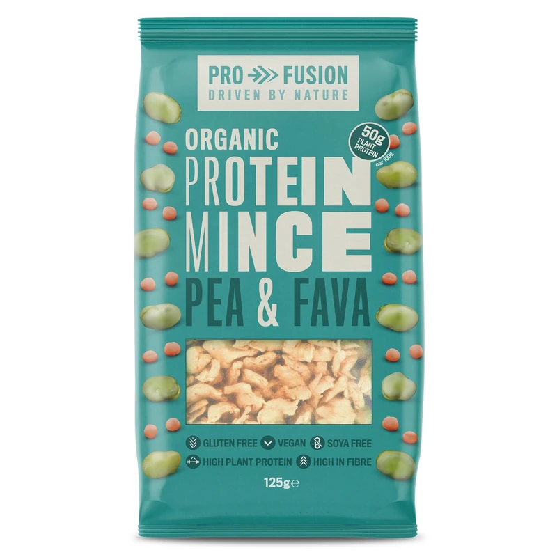 Profusion Pea & Fava Protein Mince 125g - Gluten-Free, High Protein