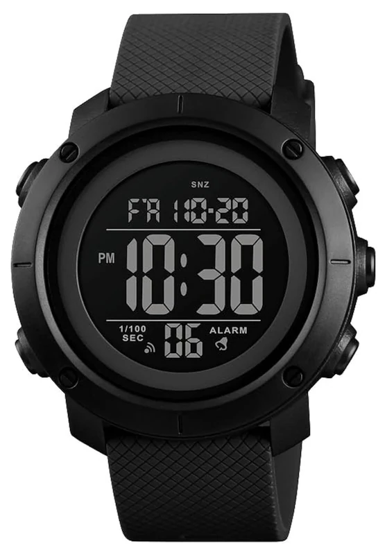 Big Boys Watch Digital Sports Waterproof Military Back Light Teenager Watch (Black) 1426