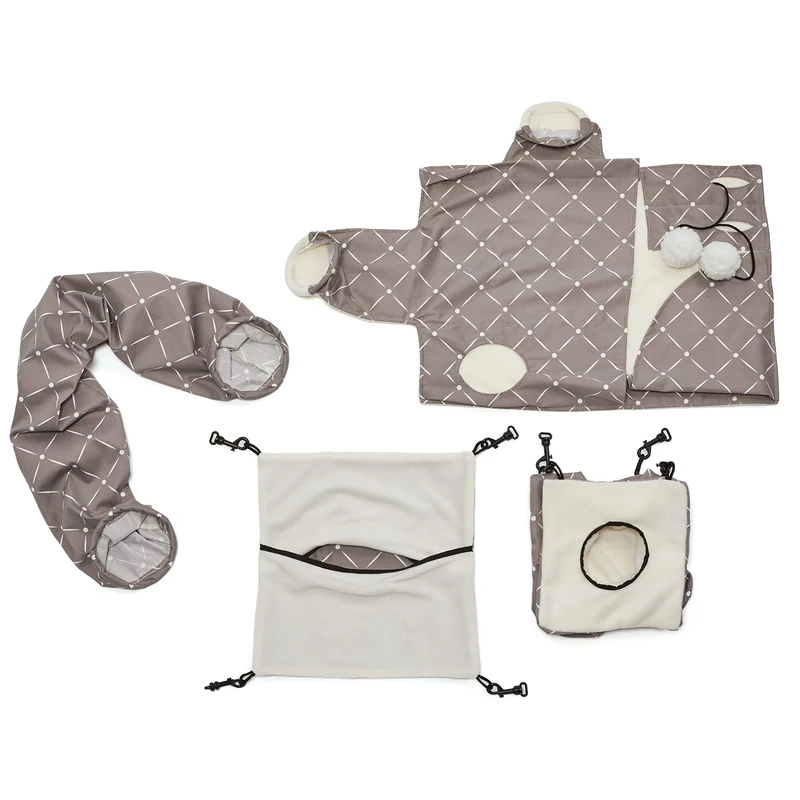 MidWest Homes for Pets Ferret Nation & Critter Nation Accessories Kit, Designer Diamond Print, Kit 3